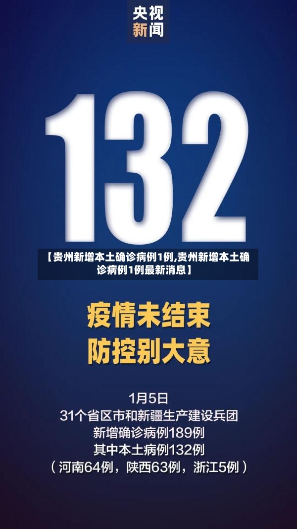 【贵州新增本土确诊病例1例,贵州新增本土确诊病例1例最新消息】-第2张图片