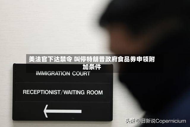 美法官下达禁令 叫停特朗普政府食品券申领附加条件