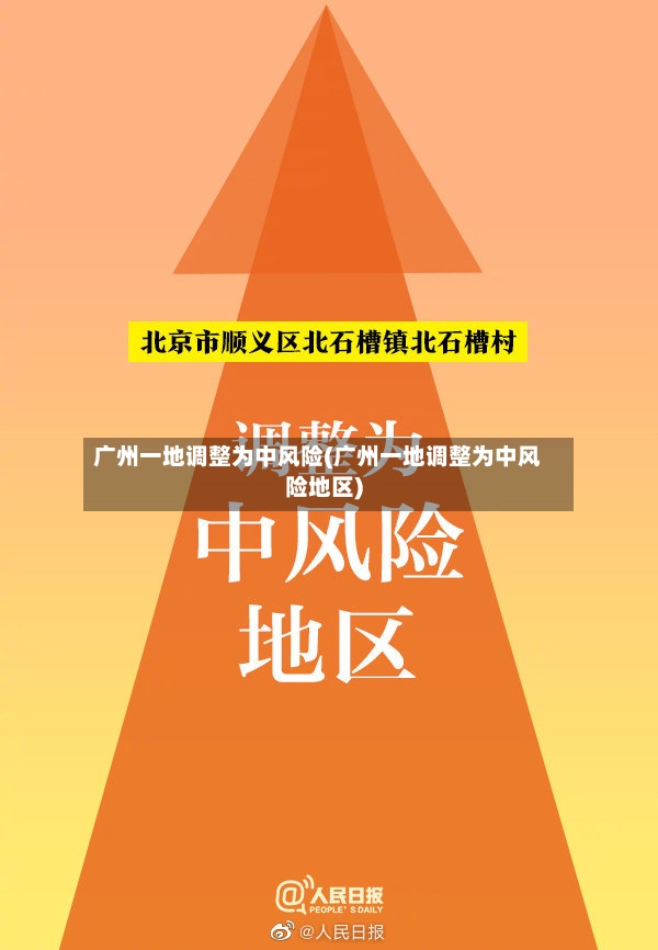 广州一地调整为中风险(广州一地调整为中风险地区)