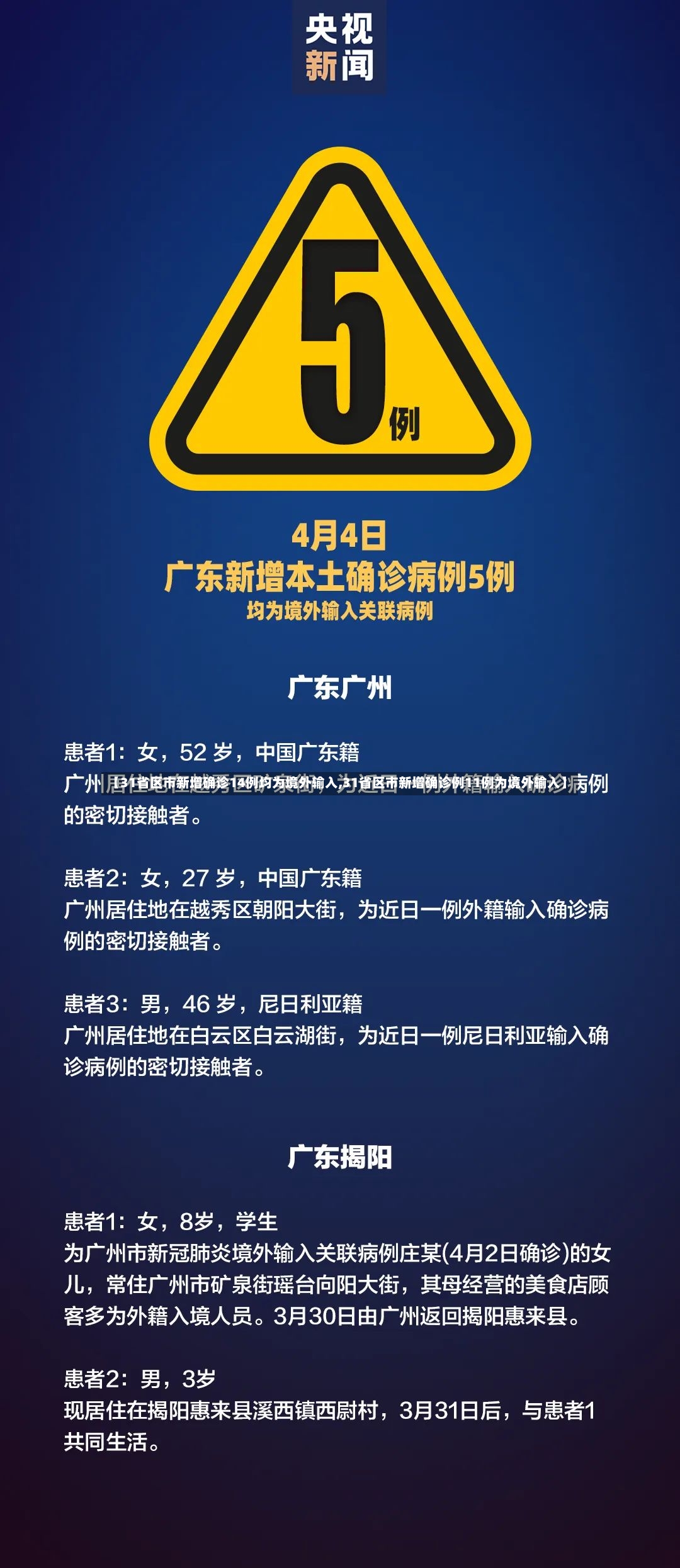 【31省区市新增确诊14例均为境外输入,31省区市新增确诊例11例为境外输入】-第2张图片