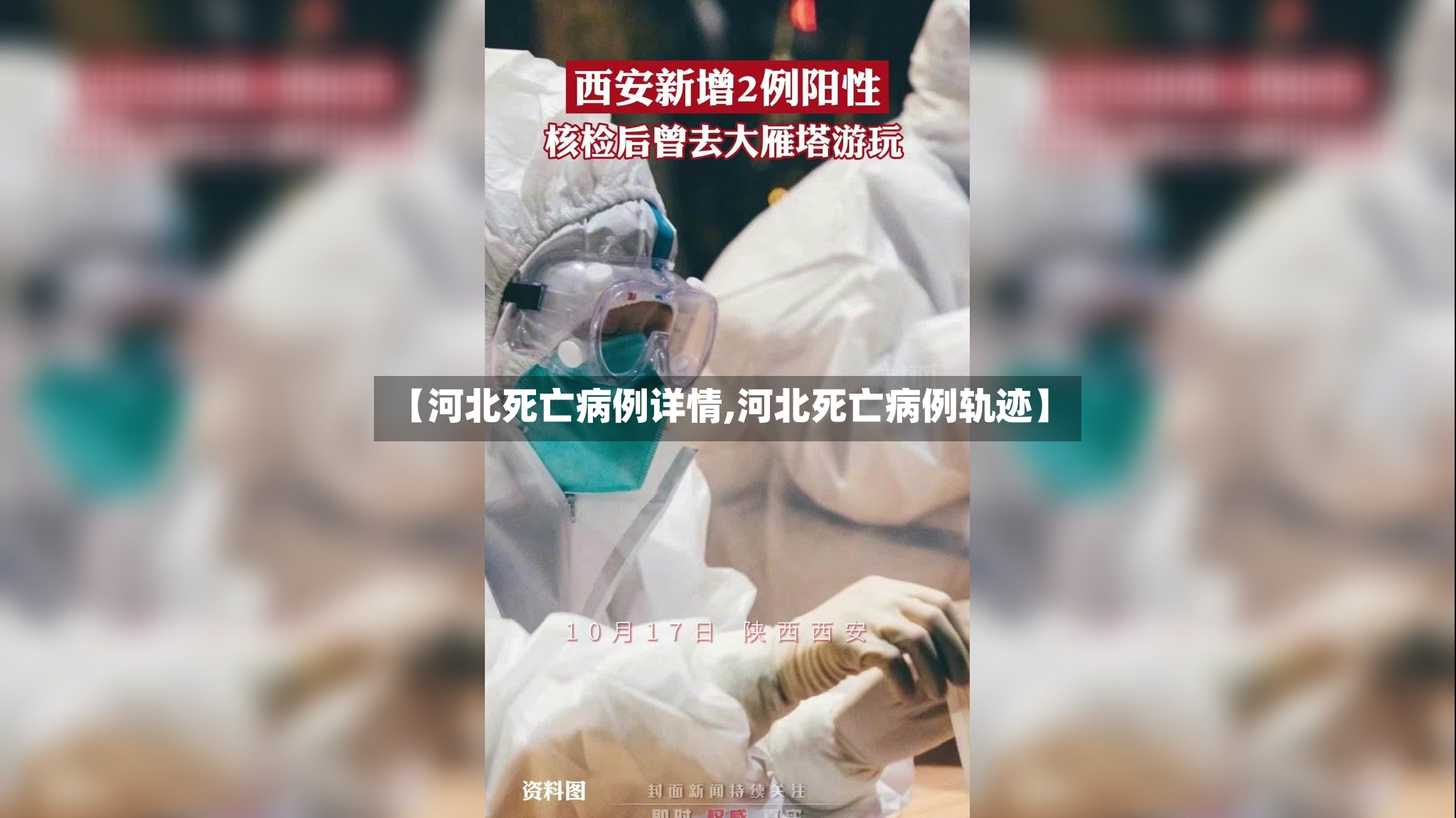 【河北死亡病例详情,河北死亡病例轨迹】