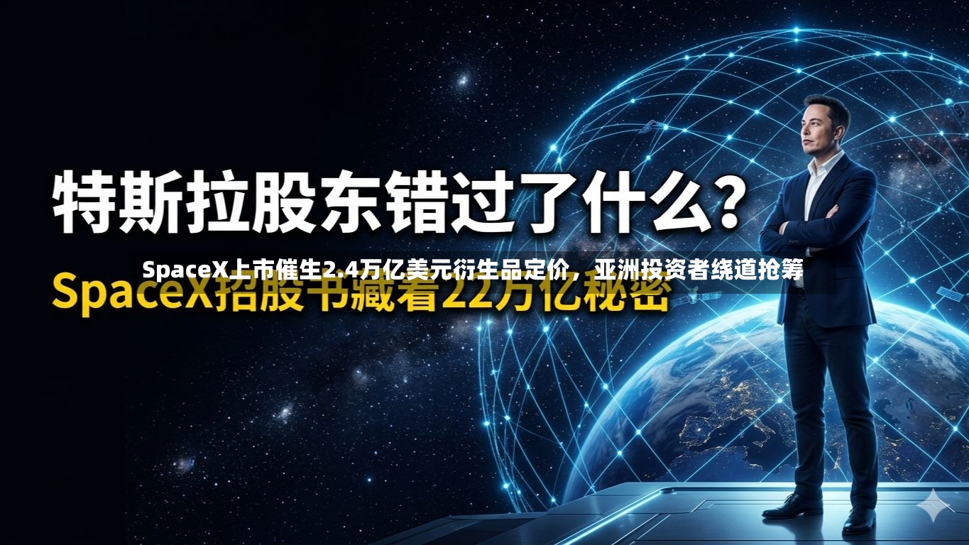 SpaceX上市催生2.4万亿美元衍生品定价，亚洲投资者绕道抢筹-第3张图片