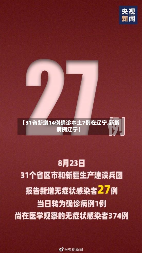 【31省新增14例确诊本土7例在辽宁,新增病例辽宁】-第2张图片