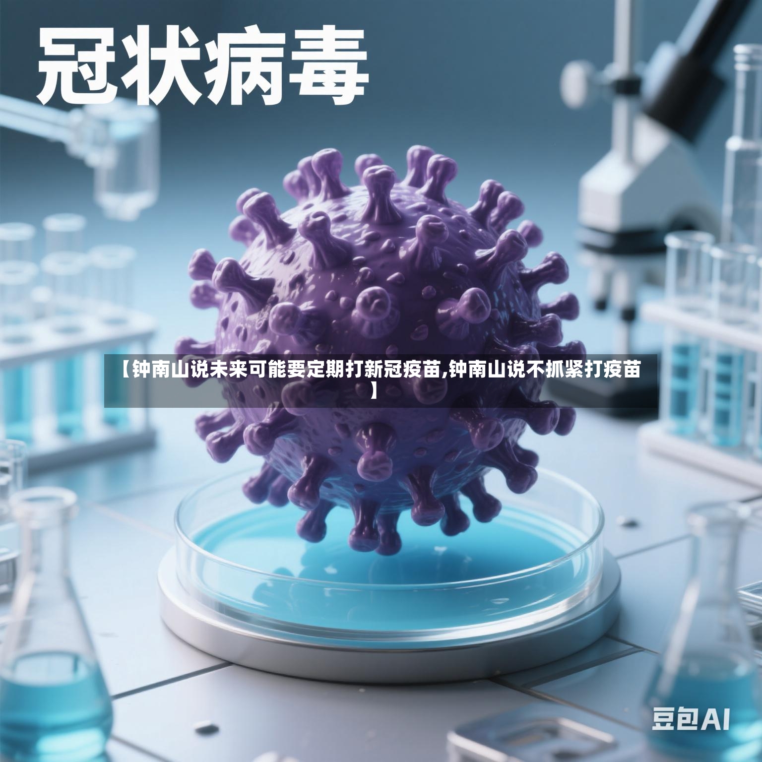 【钟南山说未来可能要定期打新冠疫苗,钟南山说不抓紧打疫苗】