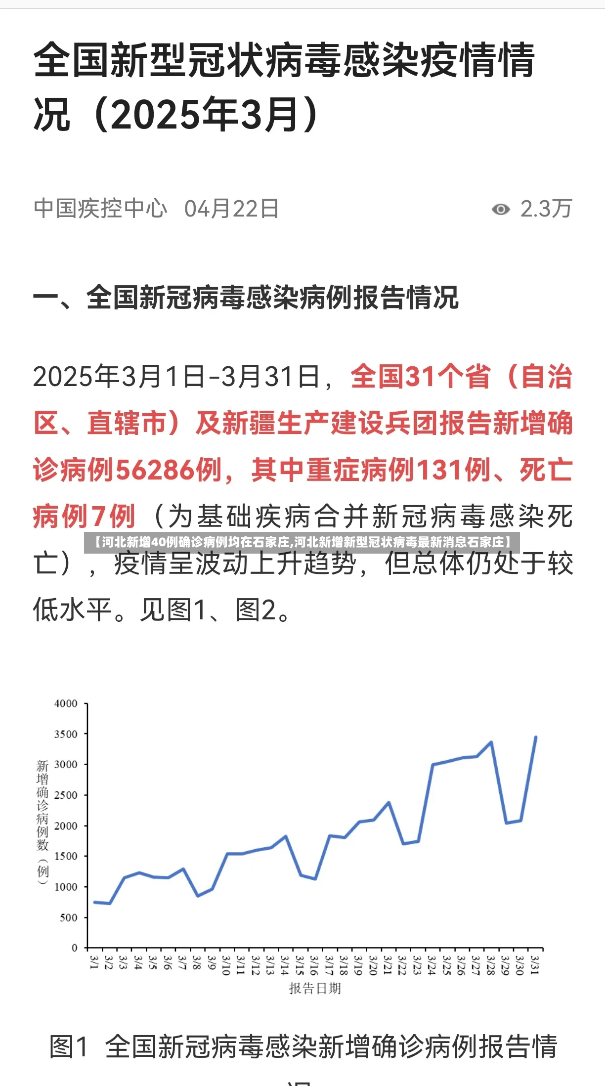 【河北新增40例确诊病例均在石家庄,河北新增新型冠状病毒最新消息石家庄】