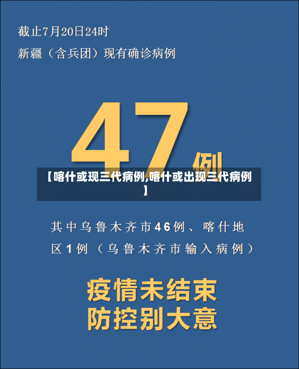 【喀什或现三代病例,喀什或出现三代病例】-第2张图片