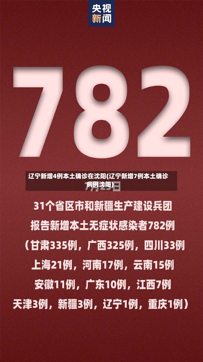 辽宁新增4例本土确诊在沈阳(辽宁新增7例本土确诊病例沈阳)-第2张图片