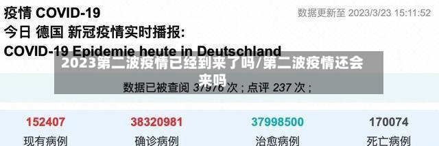 2023第二波疫情已经到来了吗/第二波疫情还会来吗