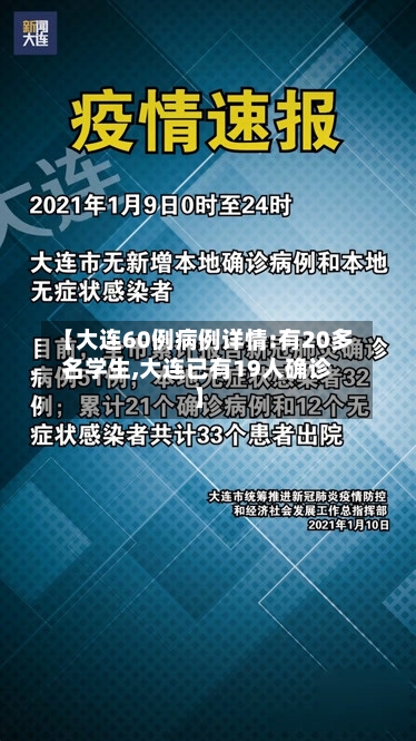【大连60例病例详情:有20多名学生,大连已有19人确诊】