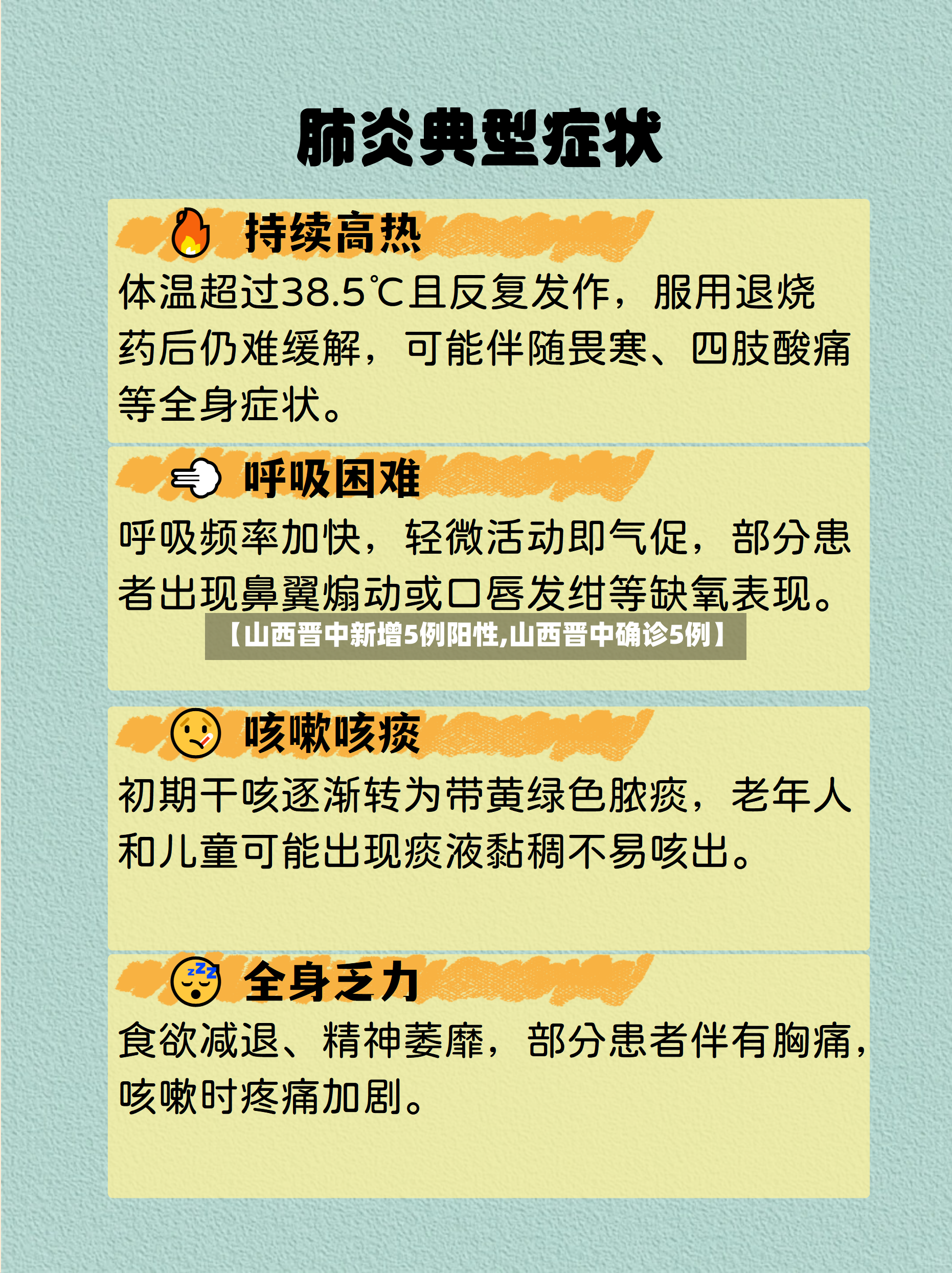 【山西晋中新增5例阳性,山西晋中确诊5例】