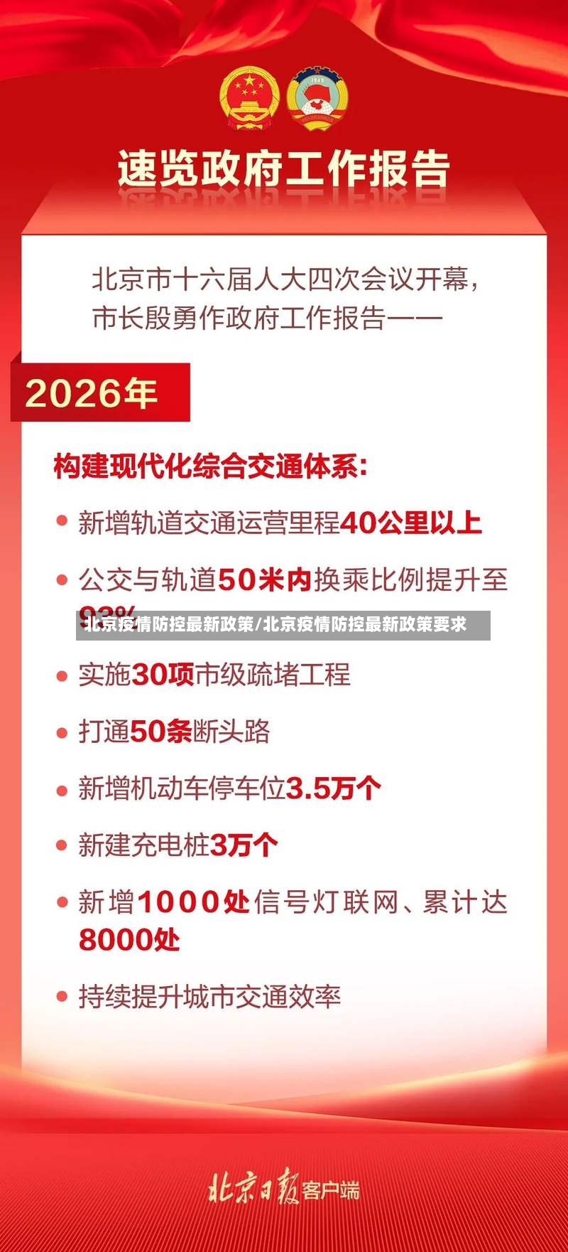 北京疫情防控最新政策/北京疫情防控最新政策要求