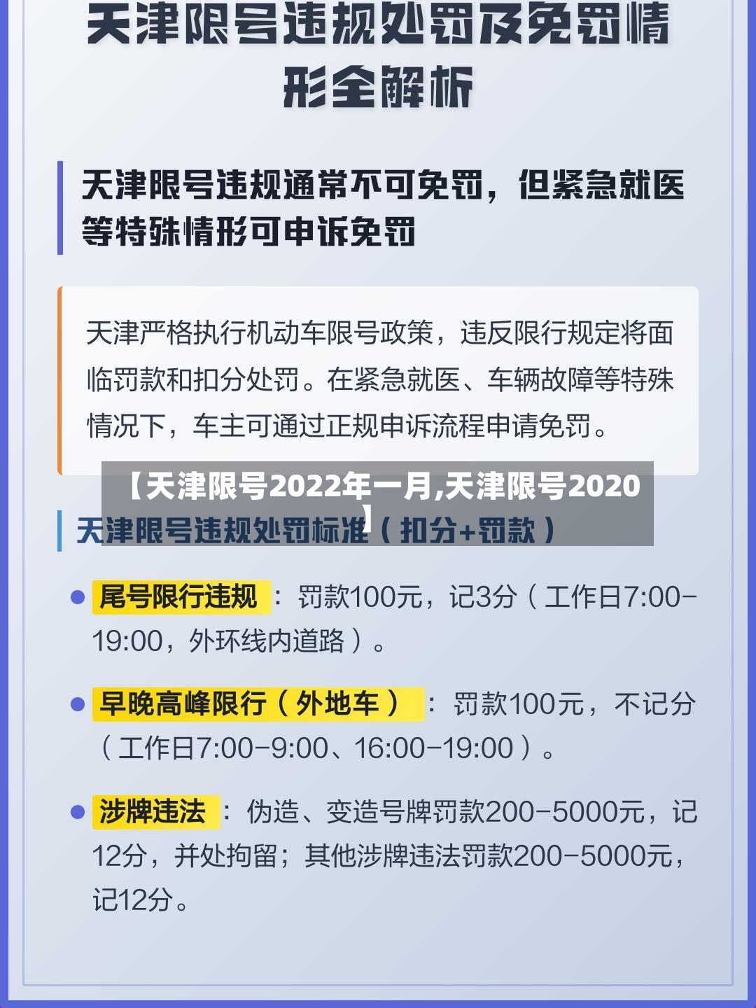 【天津限号2022年一月,天津限号2020】