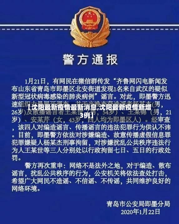 【沈阳最新疫情最新消息,沈阳最新疫情新增3例】-第2张图片