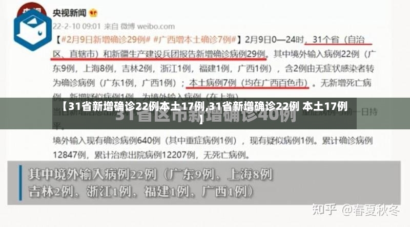 【31省新增确诊22例本土17例,31省新增确诊22例 本土17例】-第3张图片