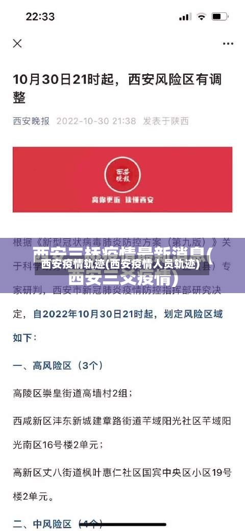 西安疫情轨迹(西安疫情人员轨迹)-第3张图片