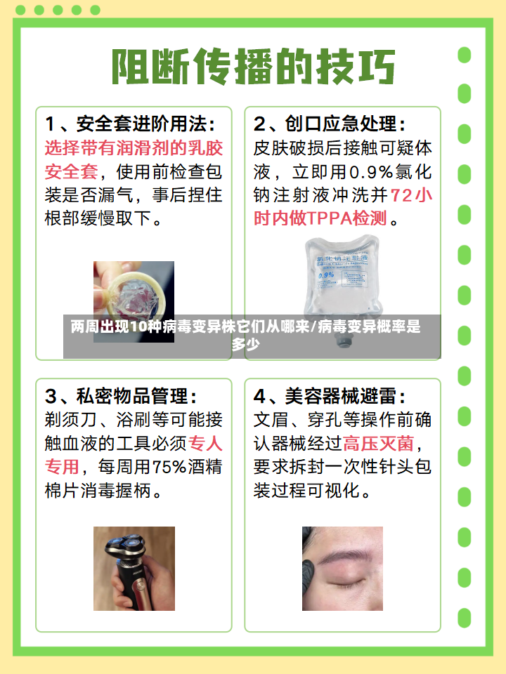 两周出现10种病毒变异株它们从哪来/病毒变异概率是多少-第2张图片