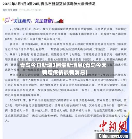 青岛今日新增3例最新消息(青岛今天新增疫情最新消息)-第3张图片