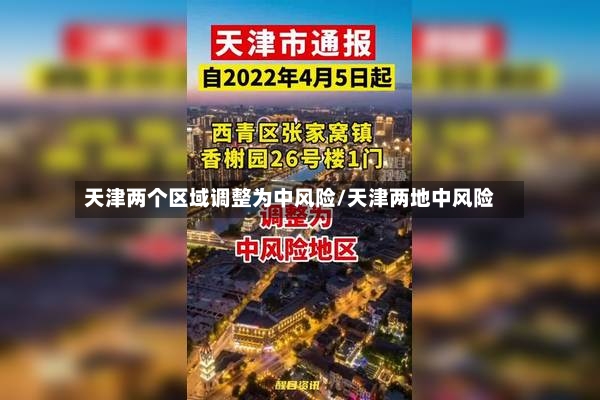 天津两个区域调整为中风险/天津两地中风险-第2张图片