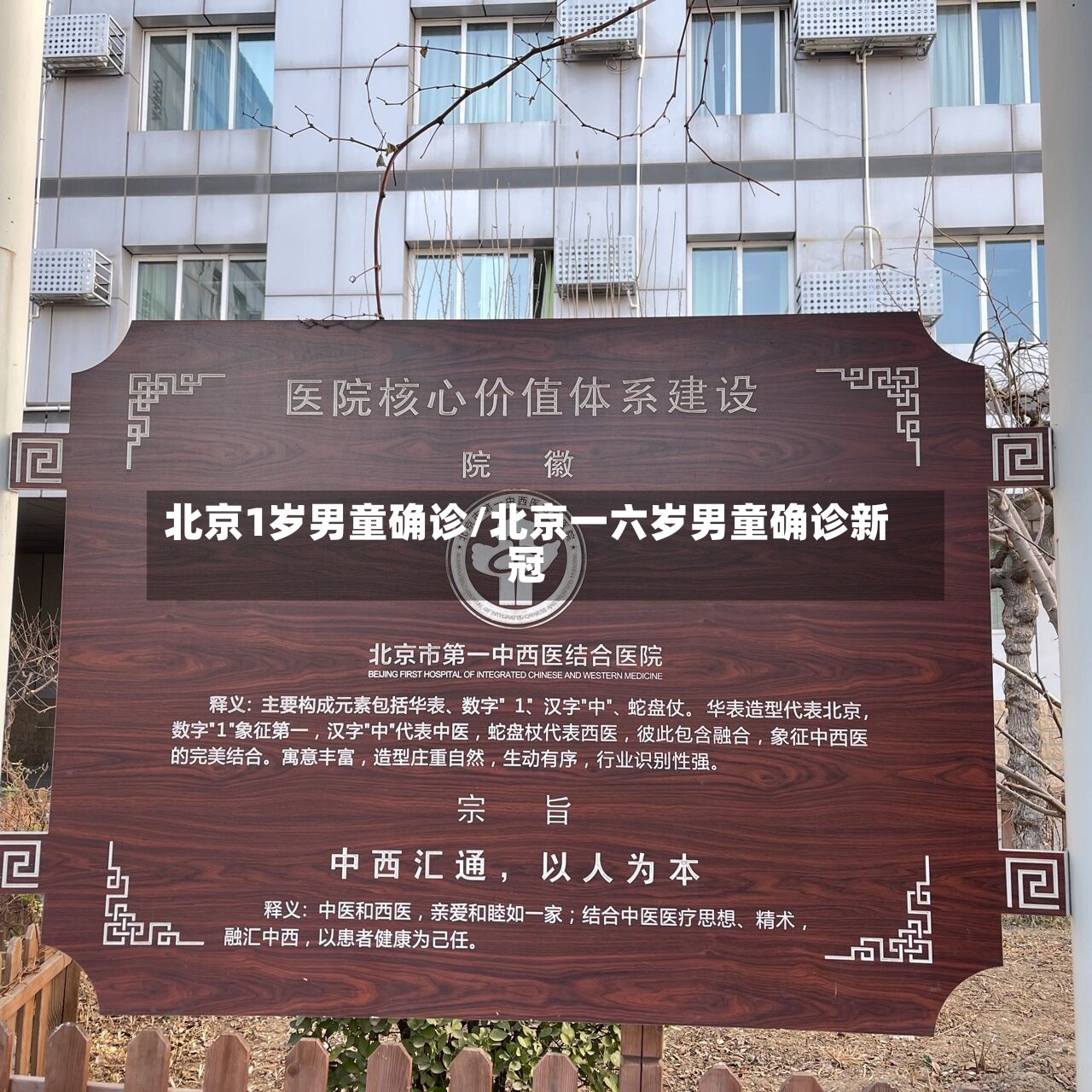 北京1岁男童确诊/北京一六岁男童确诊新冠