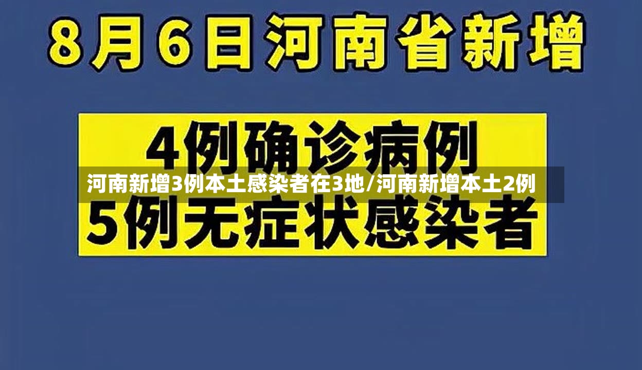 河南新增3例本土感染者在3地/河南新增本土2例-第2张图片