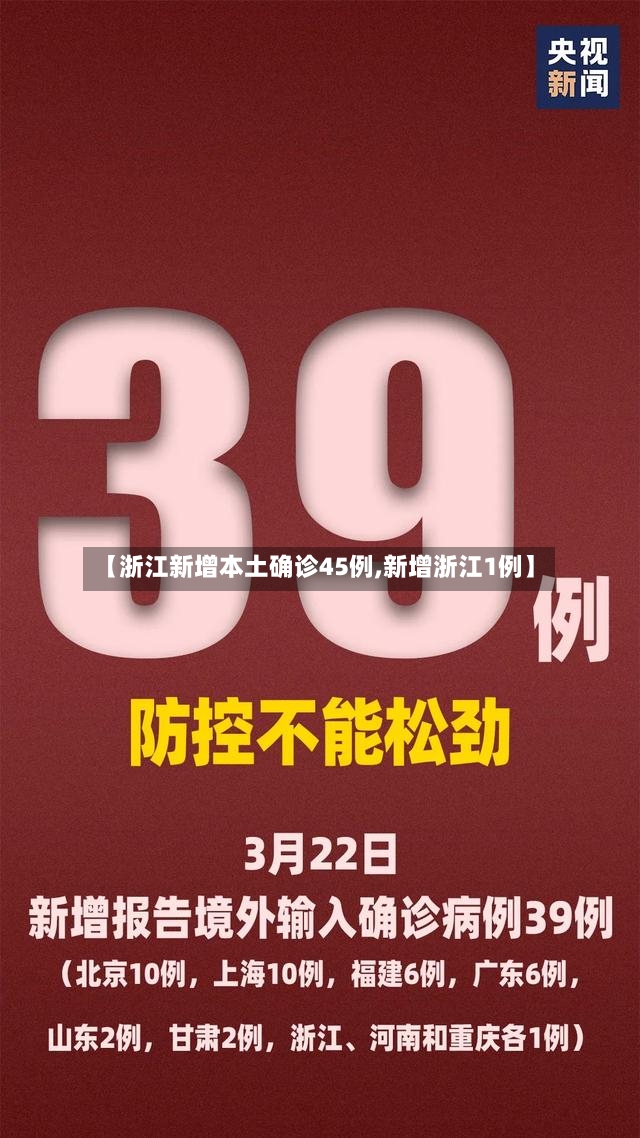 【浙江新增本土确诊45例,新增浙江1例】-第2张图片