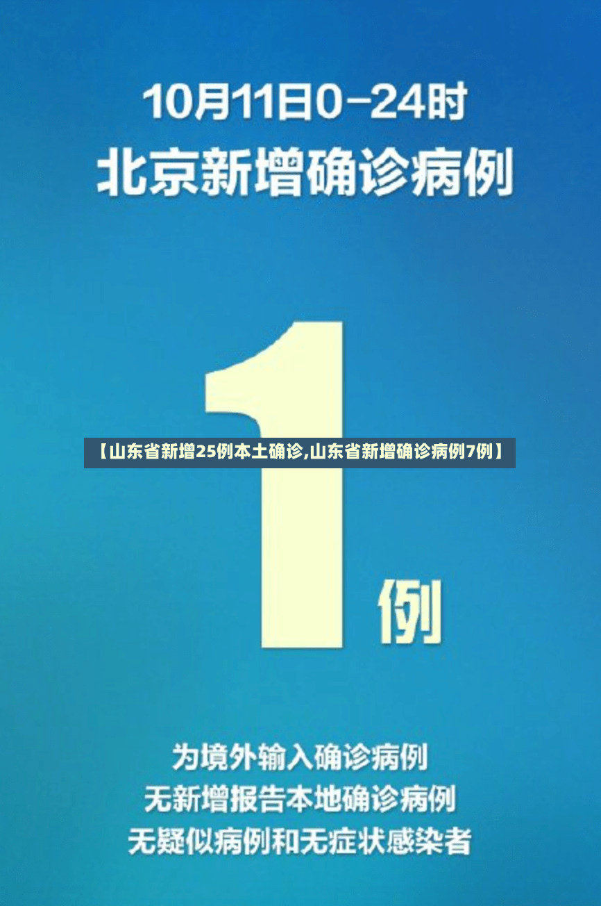 【山东省新增25例本土确诊,山东省新增确诊病例7例】