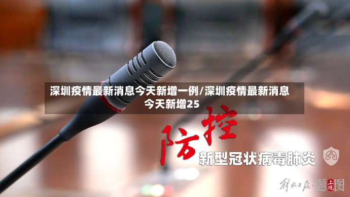 深圳疫情最新消息今天新增一例/深圳疫情最新消息今天新增25-第3张图片
